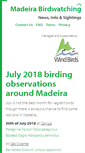 Mobile Screenshot of madeirabirds.com